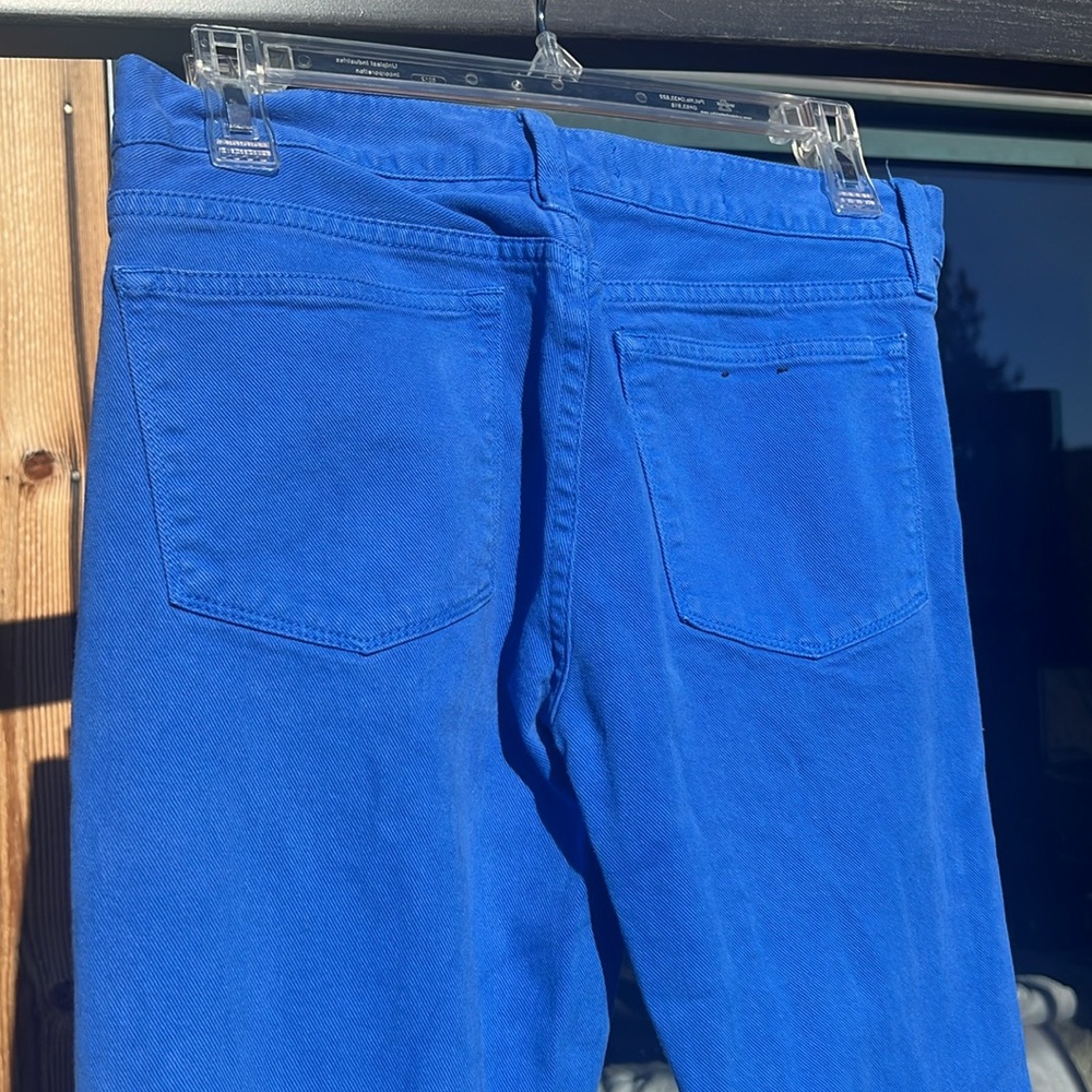J Crew Toothpick Ankle Skinny Jeans in Indigo. Size 29 - Picture 7 of 7